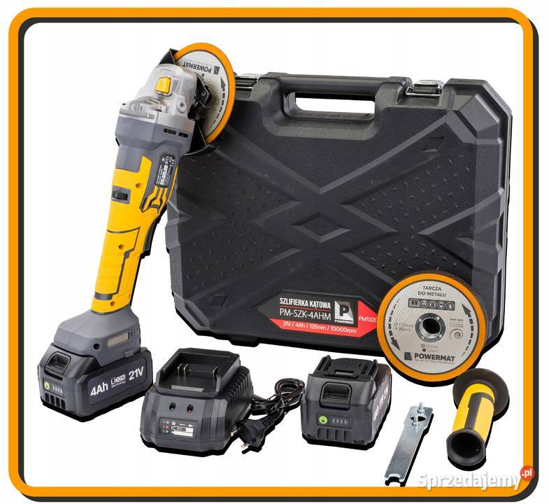 Szlifierka kątowa akumulatorowa bezszczotkowa Katowice