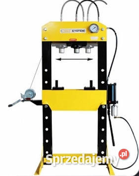 PRASA HYDRAULICZNA MANUALNA 50T Z PNEUMATYKĄ I śląskie