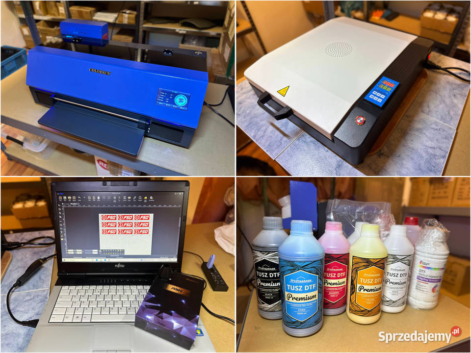 Drukarka DTF C13 A3 do nadruków koszulek FV23 Sanka