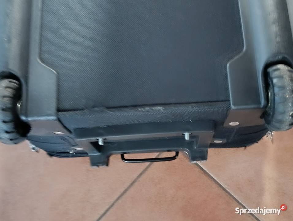 walizka czarna czytaj dokładnie opis wielkopolskie Poznań