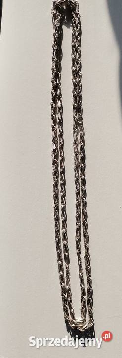 pleciony naszyjnik ze stali chirurgicznej Białystok