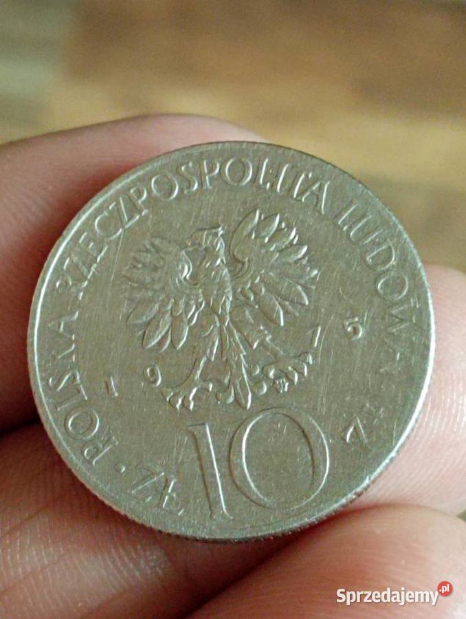 Sprzedam monete 10 zl 1975 adam Mickiewicz Chełm