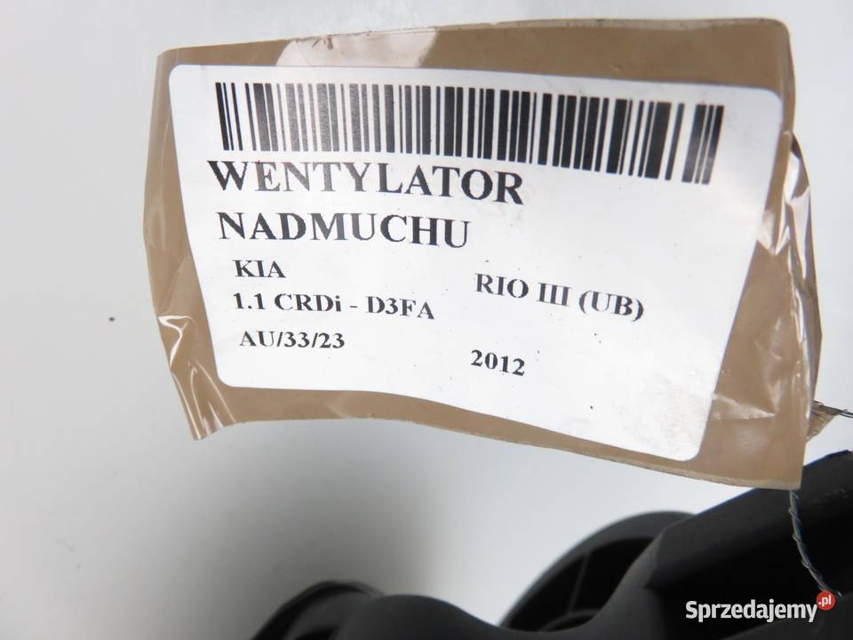 DMUCHAWA KIA RIO III UB A0550185 Dmuchawy małopolskie