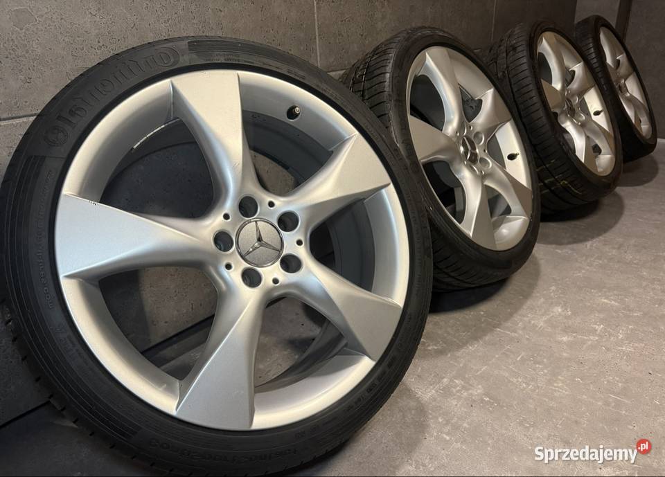 19 Mercedes CLS W218 W219 OE 5x112 85J ET34 tył Lubasz sprzedam