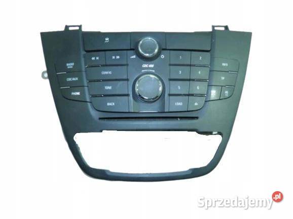 PANEL RADIA OPEL INSIGNIA 0817 Panele sterowania, przełączniki Panele sterowania, przełączniki
