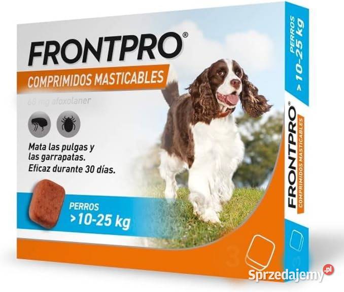 Frontpro Tabletka 1 sztuka psa smakowa na pchły Bolesławiec