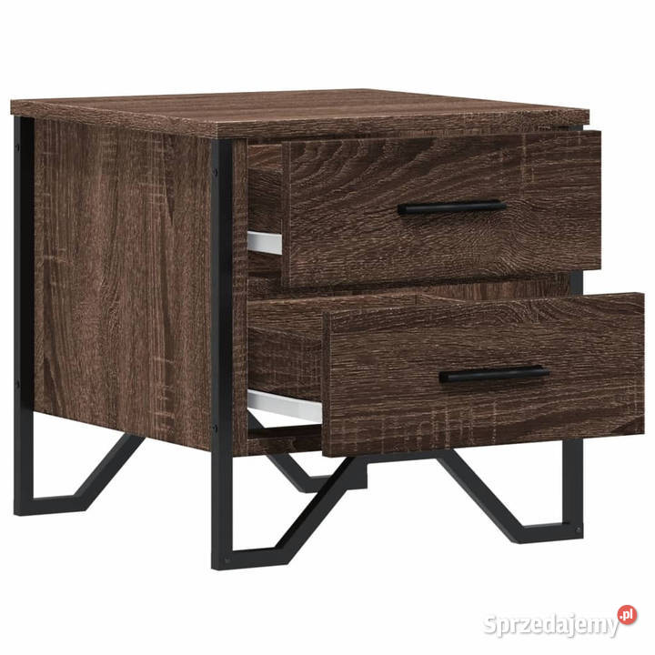 Szafka nocna brązowy dąb 40x41x40 WM848512 Warszawa