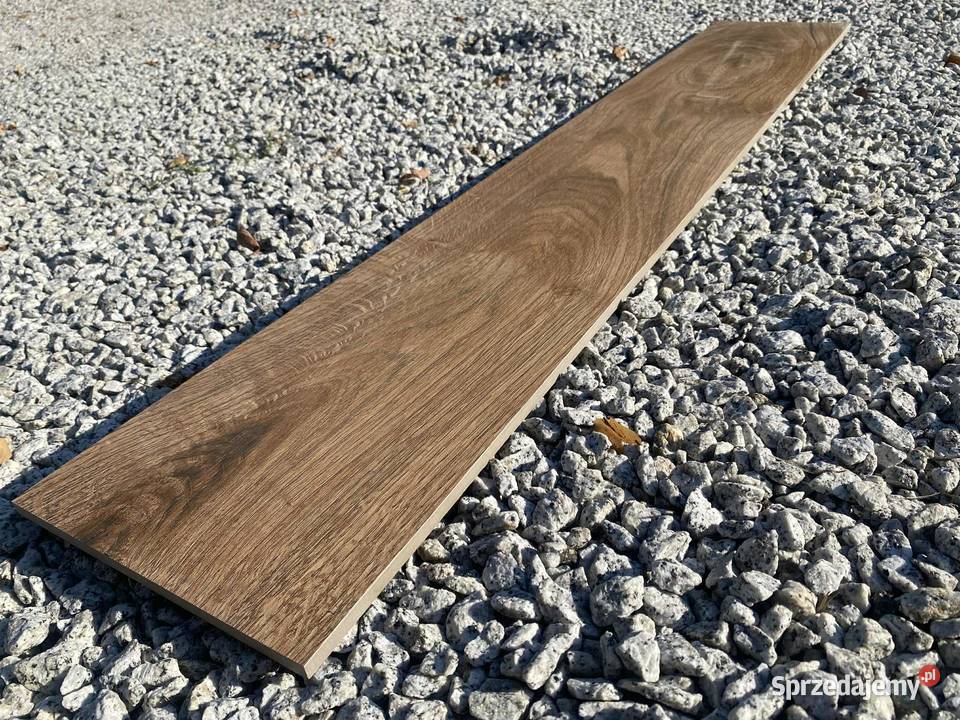 OKAZJA Gres Drewnopodobny OAK DARK BEIGE 20x120 Brwinów sprzedam