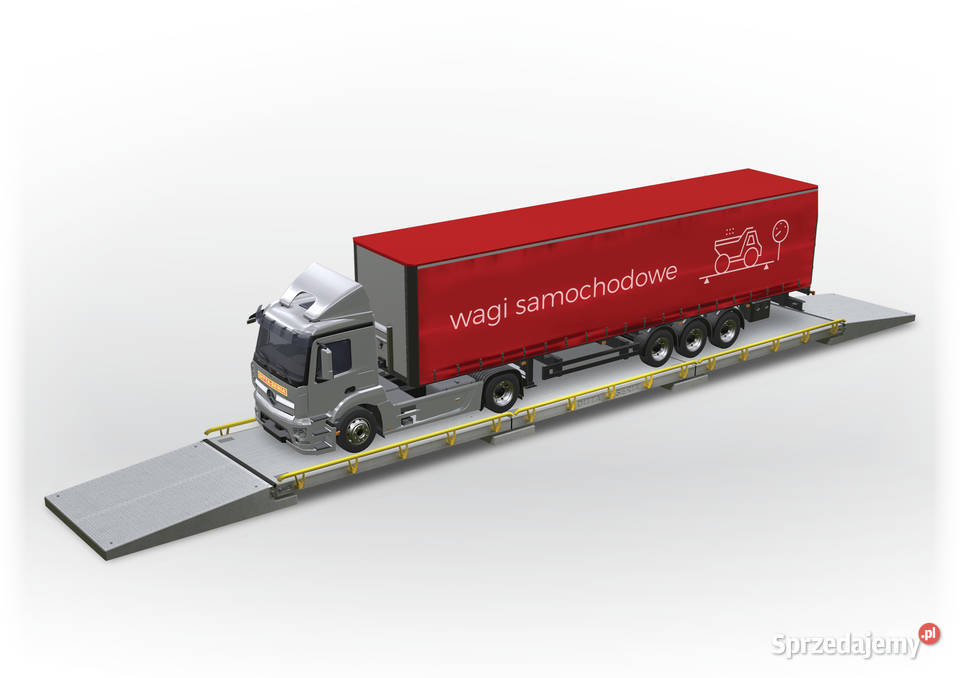 Waga samochodowa betonowa DSB do 60t DITTASERIA Nowe Miasto nad Pilicą