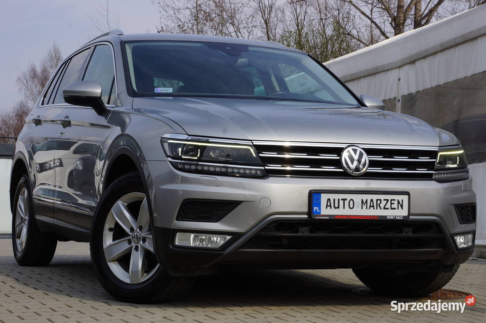 Volkswagen Tiguan 20 TDI CR 190 4x4 DSG Navi nieuszkodzony Nowy Sącz sprzedam