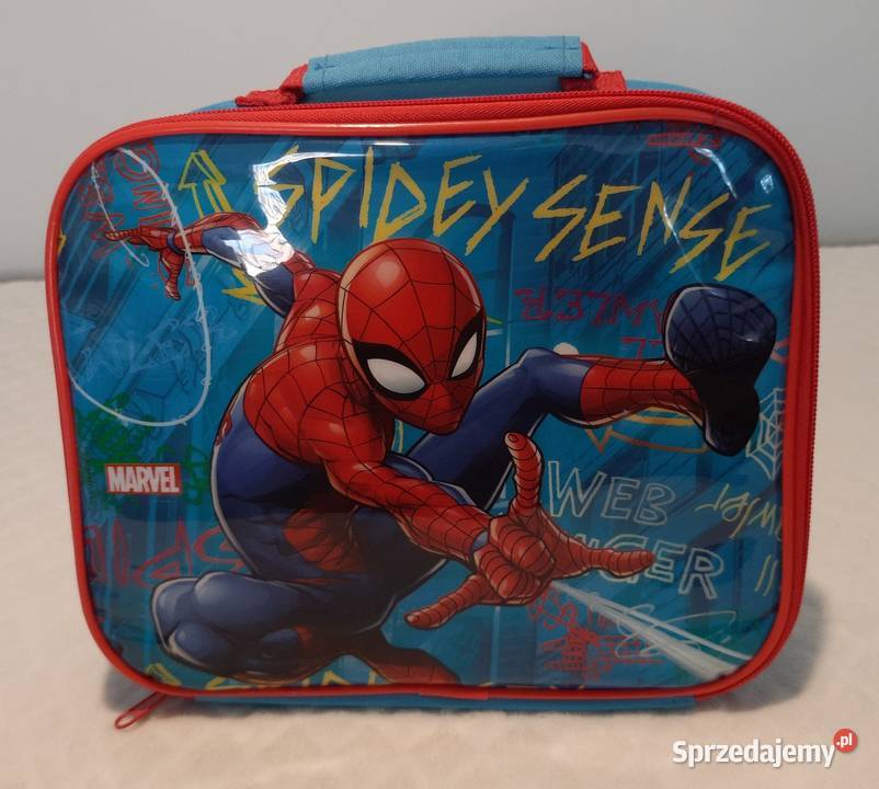 Piórnik Marvel SpiderMan duży 7x22x26 Dziecka śląskie Czeladź
