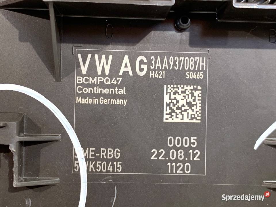 MODUŁ KOMFORTU VW PASSAT B7 3AA937087H Kombi sprzedam