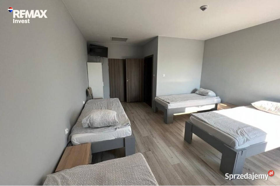 Budynek komercyjny działający hotel pracowniczy Siemianowice Śląskie