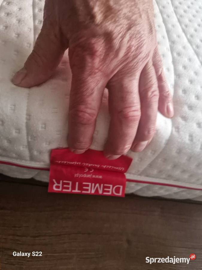 Materac lateksowy 160x200 janpol demeter wielkopolskie Leszno