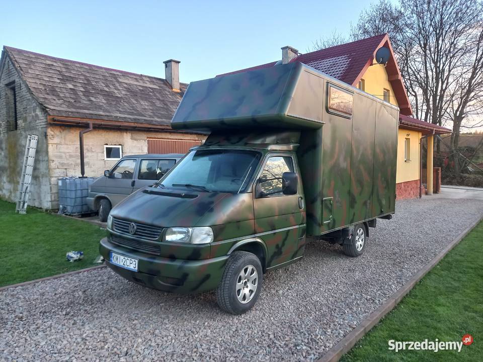 Vw t4 25 tdi syncro kamper 4x4 blokada mostu Miechów sprzedam