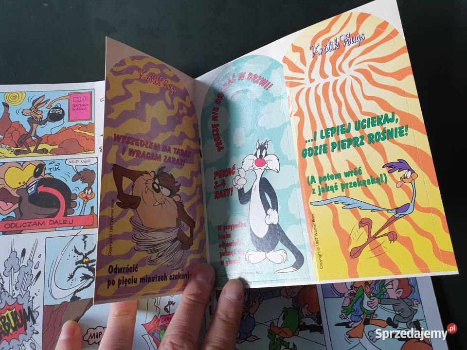 Królik Bugs 21997 komiks z dodatkami Rok wydania 1997 pomorskie Gdynia