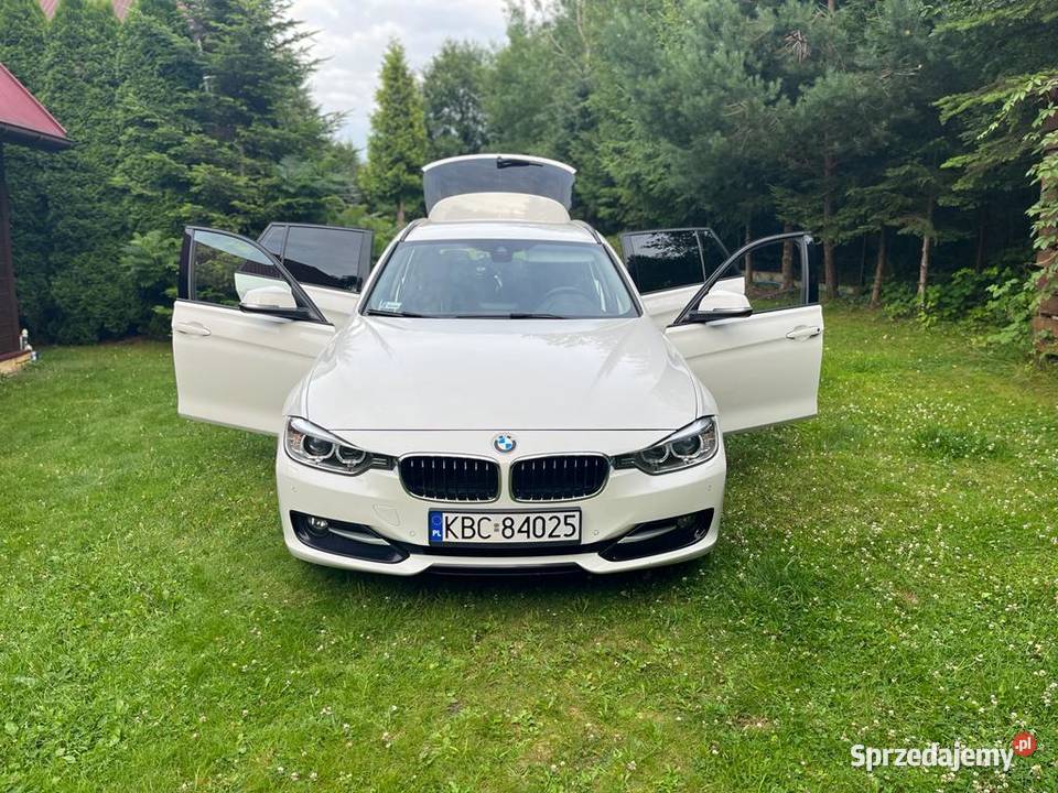 BMW Seria 3 Biala Perła Kombi Sport Seria 3 Żegocina