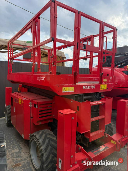 podnośnik nożycowy Manitou 120 SC Platforma