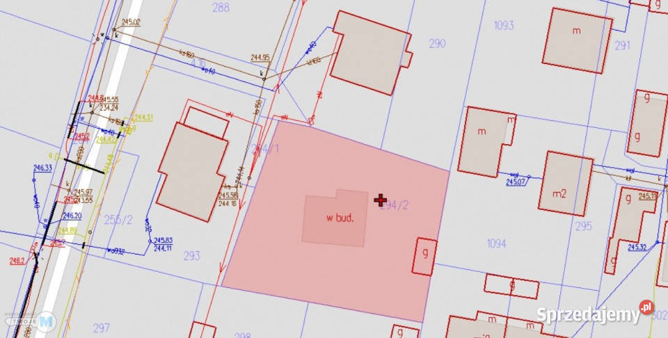 sprzedaży działki Jędrzejów 718m2