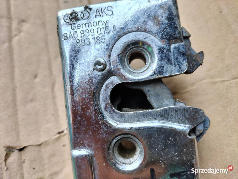 AUDI 80 B4 80B4 ZAMEK DRZWI LEWY TYŁ TYLNY Kamień-Kolonia