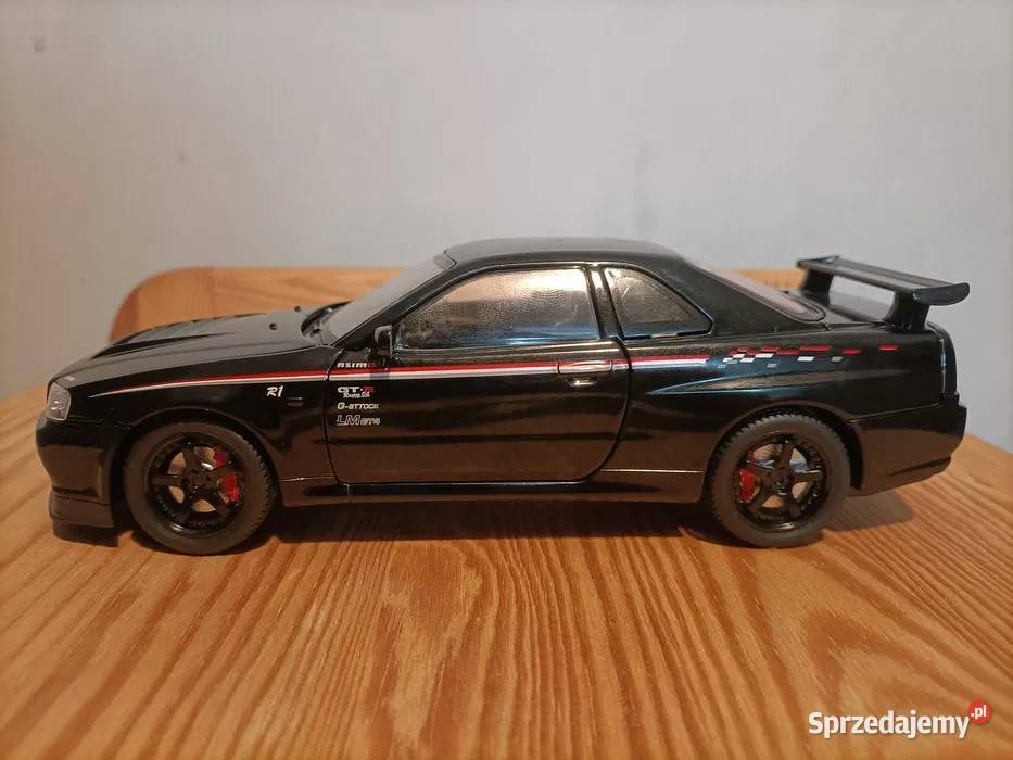 Nissan Skyline GTR r34 Model Skala 124 NOWY Plastik  Rzeszów