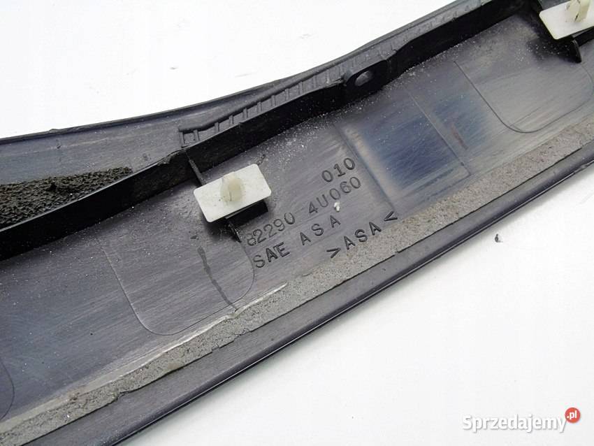 OBUDOWA SŁUPKA PRAWY TYŁ NISSAN ALMERA TINO 2002 osobowe śląskie