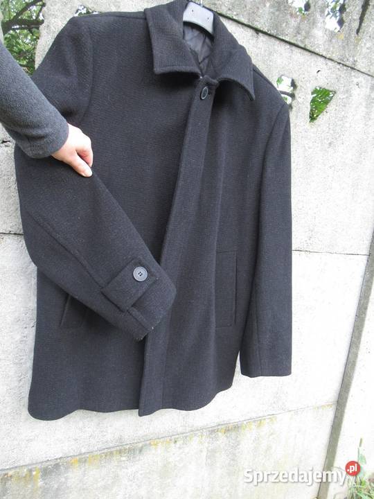 męski płaszcz 44164 WAFT wełna z kaszmirem szyty Dębica