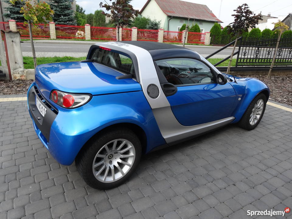 Smart Roadster Turbo DOINWESTOWANY kabriolet niebieski świętokrzyskie Bodzentyn