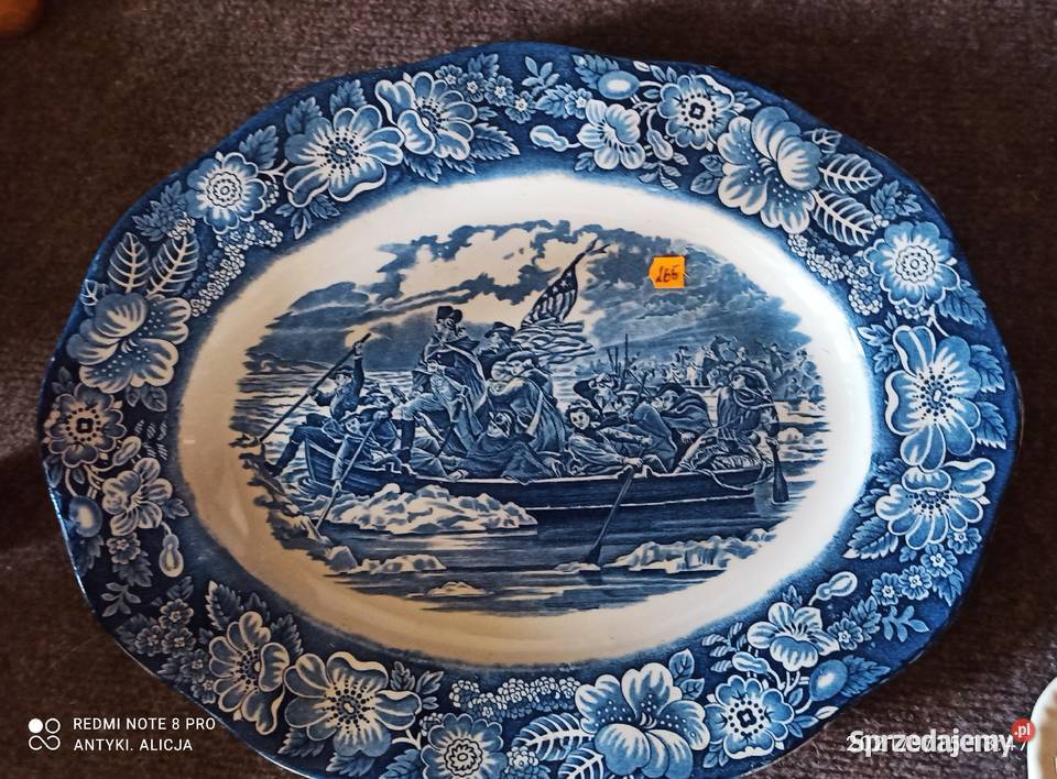 Patera owalna Historic Colonial Uratowani Antyki, Sztuka, Kolekcje Gdańsk