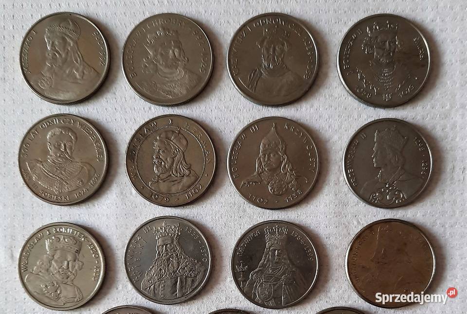 Zestaw III Monet Polska Królowie Gliwice