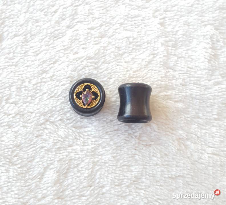 Tunele plugi drewniane para tunel plug piercing