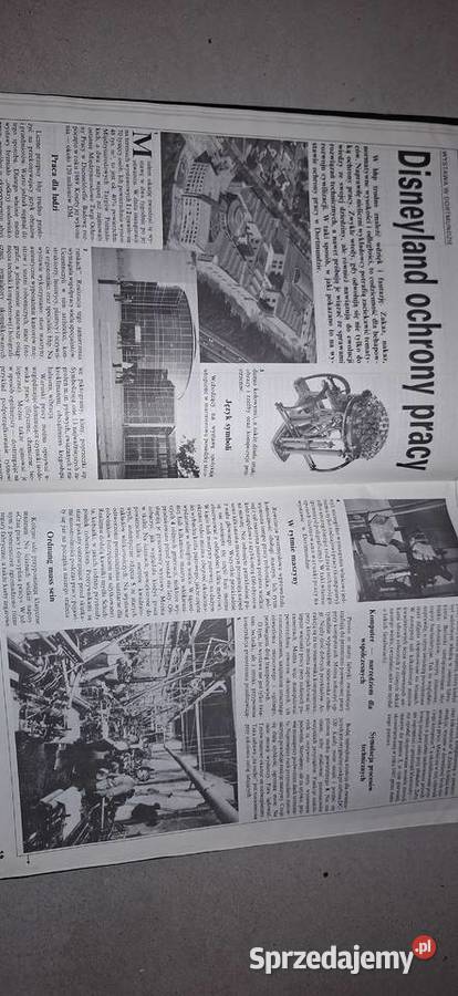 ATEST 31994 Legenda BHP Disneyland Ochrony Pracy Antyki, Sztuka, Kolekcje Łęczyca