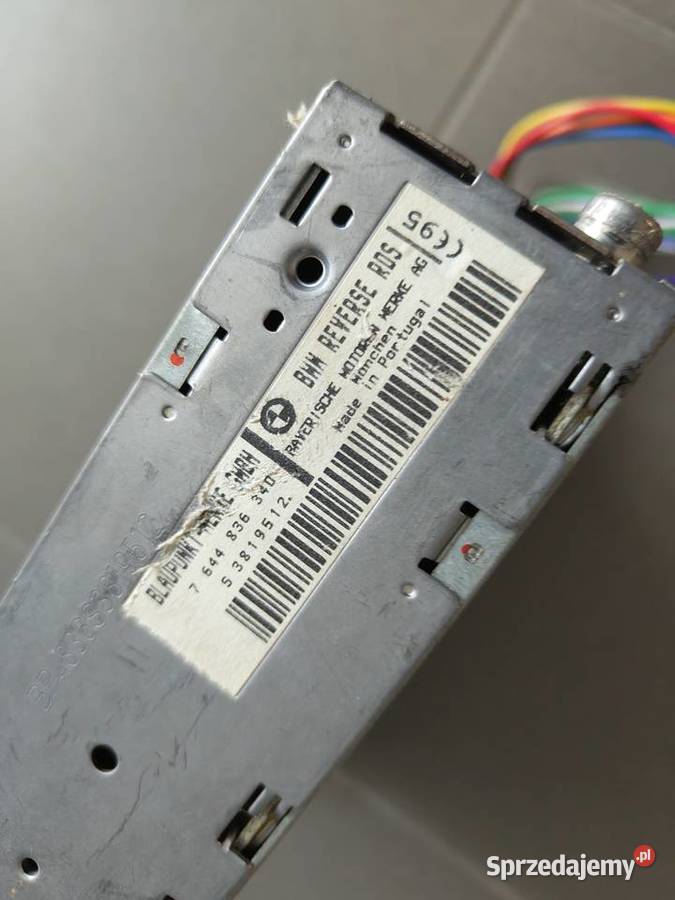 BMW RADIO REVERSE RDS 8352861 7644836340 Rawa Mazowiecka