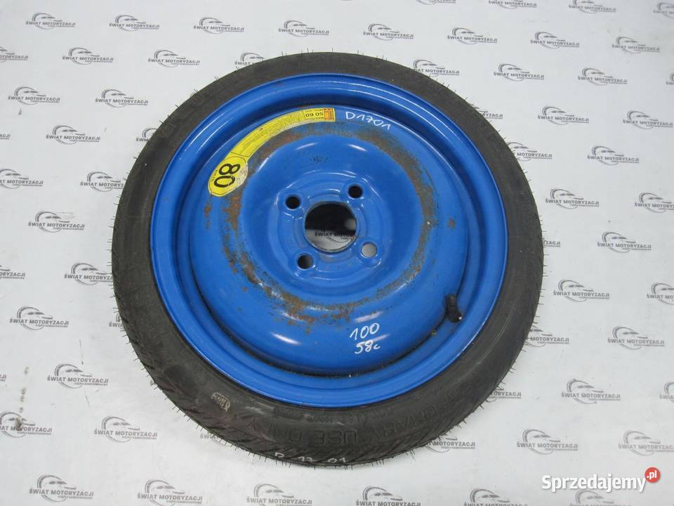 CHEVROLET AVEO II T250 koło dojazdowe 1057014