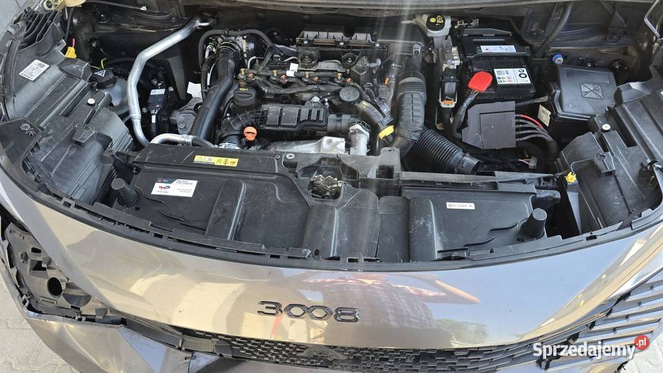 Peugeot 3008 15 BlueHDi GT SS EAT8 uszkodzony opolskie Nowy Świętów sprzedam