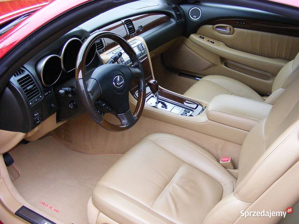 Lexus SC SC430 mały przebieg V8286 unikalna mazowieckie Warszawa