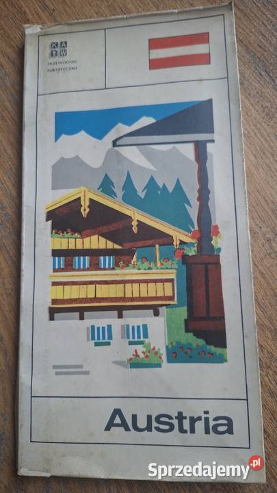 Austria mały przewodnik turystyczny KAW ISBN 8303021893 Kraków