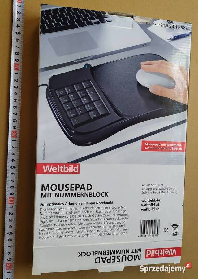 490 KLAWIATURA numeryczna do laptopa Sprawna Łódź sprzedam