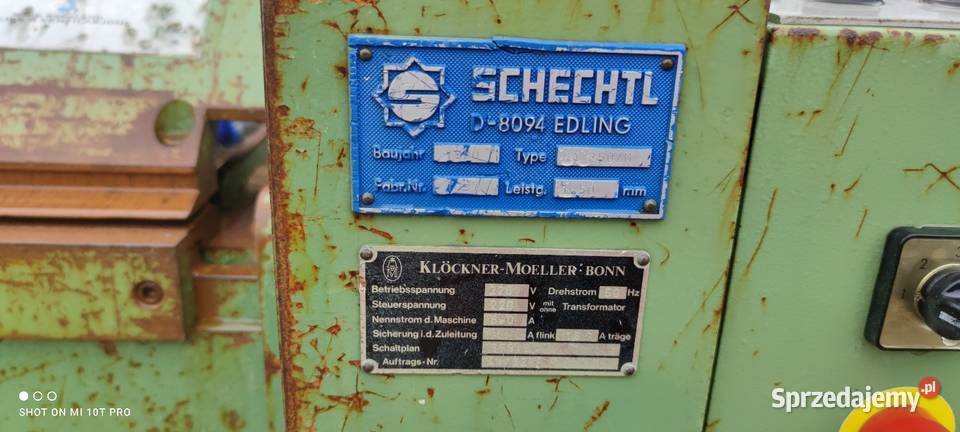 Giętarka gilotyna Iława