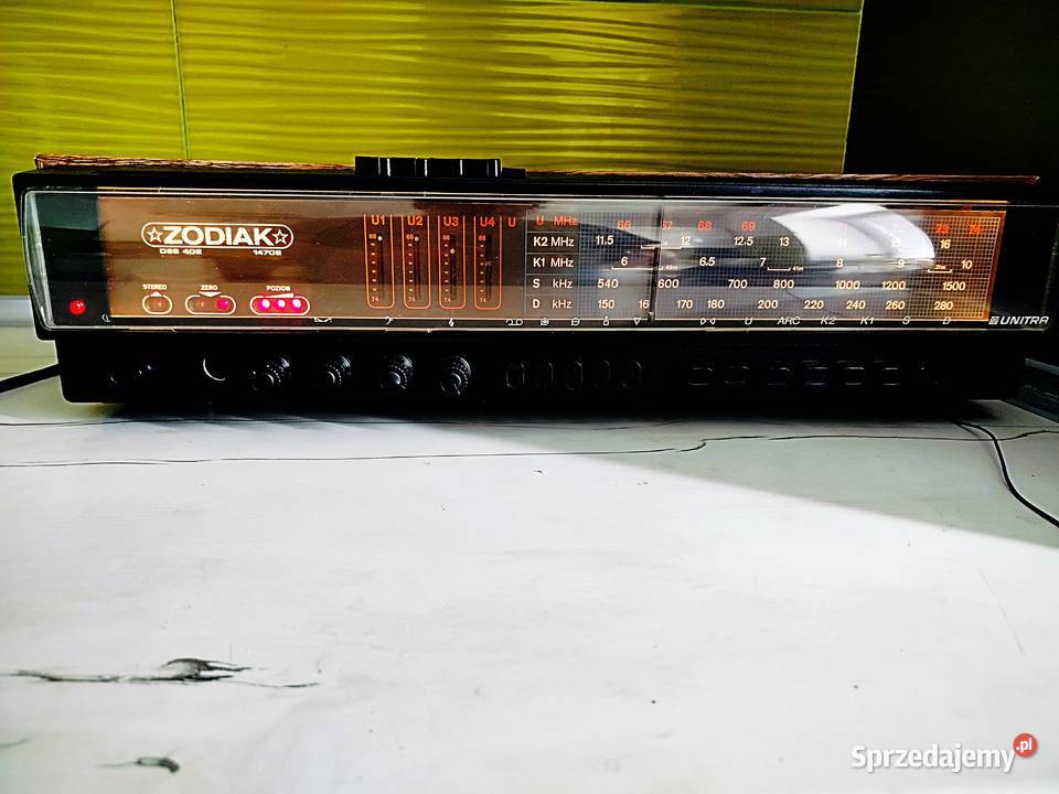 radio zodiak 402 z nowym pasmem 88 do 108 MHz