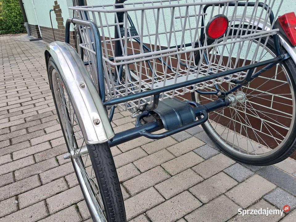 Rowerowy trójkołowy z mechanizmem różnicowym Milicz