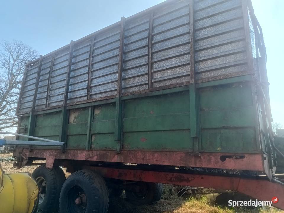 Rozrzutnik obornika 6ton przyczepa objętościowa Brańsk