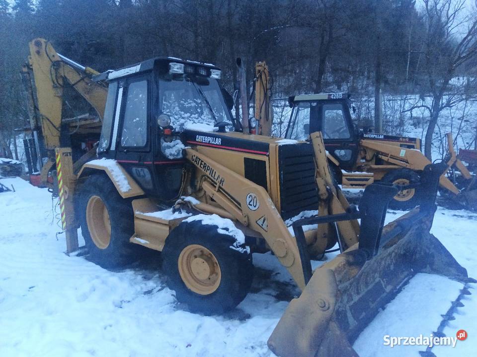 koparko ładowarka Cat 428 sprzedam