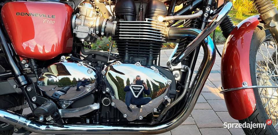 Triumph Bonneville T100 2012r 10000 zadbany Kielce
