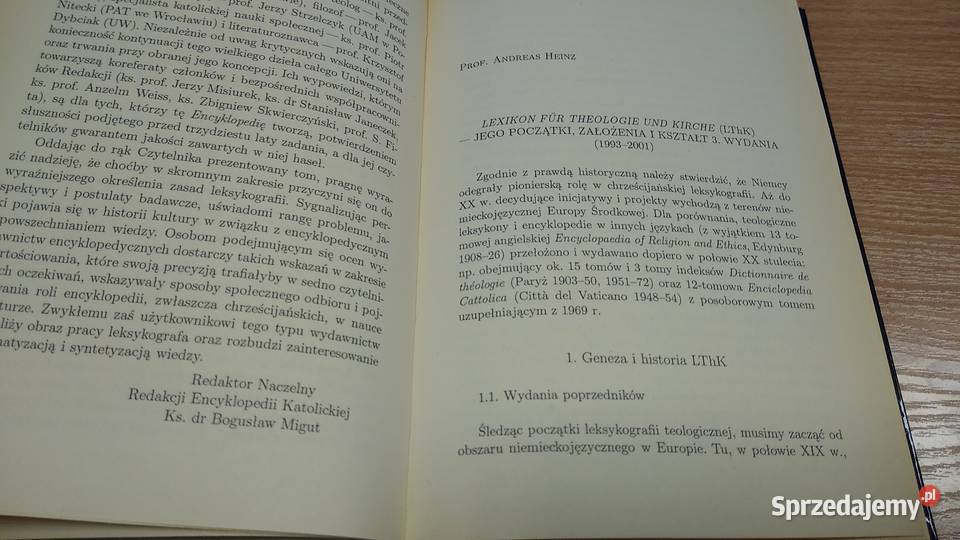 Leksykografia chrześcijańska na progu trzeciego pomorskie Gdańsk sprzedam