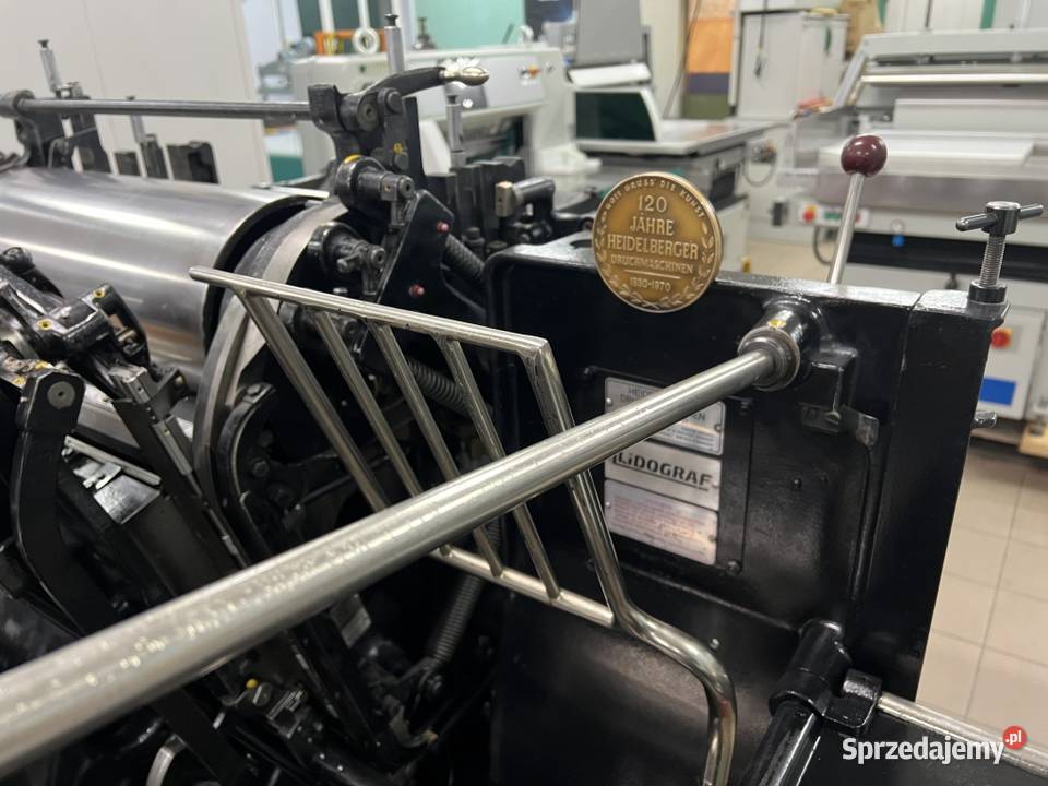 Automat do sztancowania Original Heidelberg GT Radom