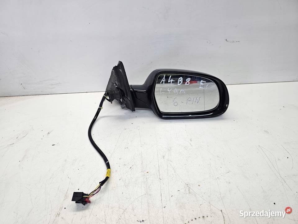 LUSTERKO PRAWY PRZÓD AUDI A4 B8 LIFT LY9B 6 PIN Przystajń