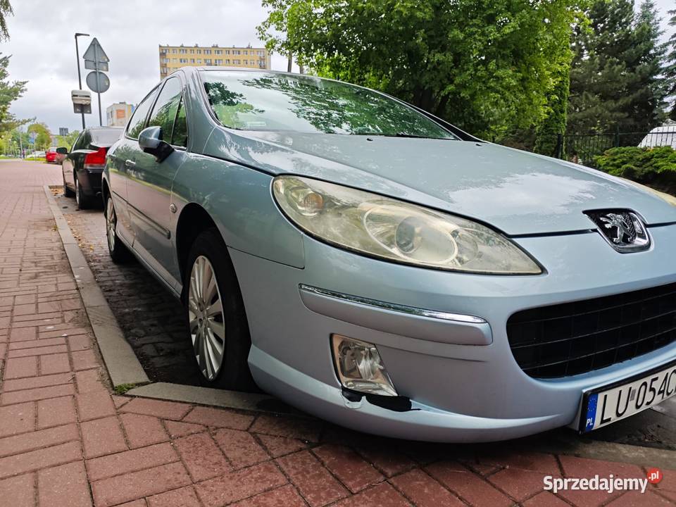 Peugeot 407 20 HDi 136 2008 manual OC i przegląd CD mazowieckie Pruszków sprzedam