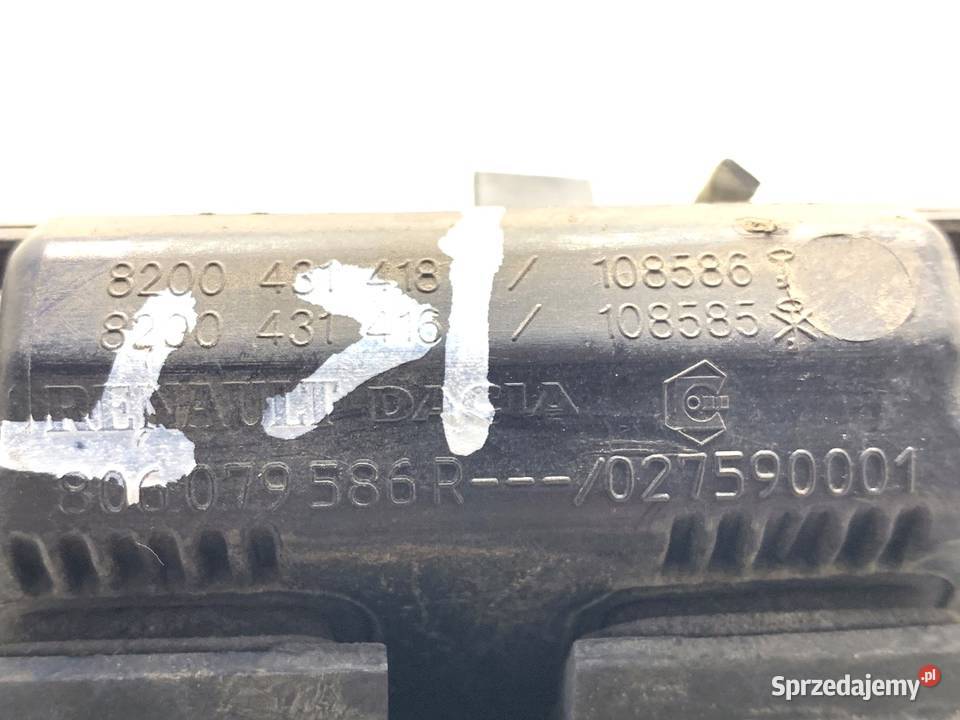 KLAMKA DRZWI TYLNYCH LEWA DACIA DOKKER