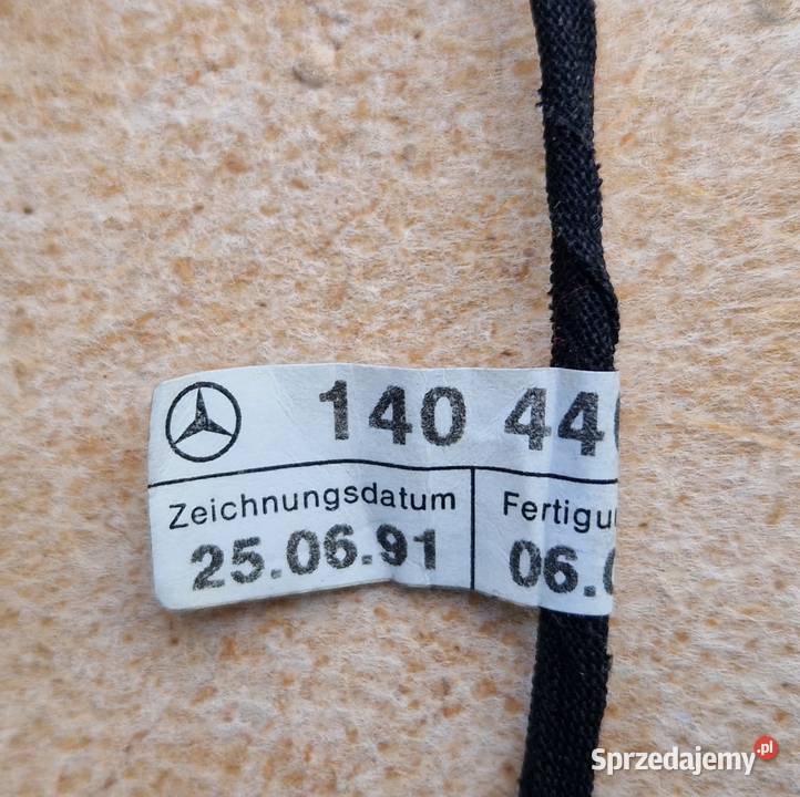 MERCEDES W140 C140 CL COUPE półka tył tylna ze Bydgoszcz sprzedam